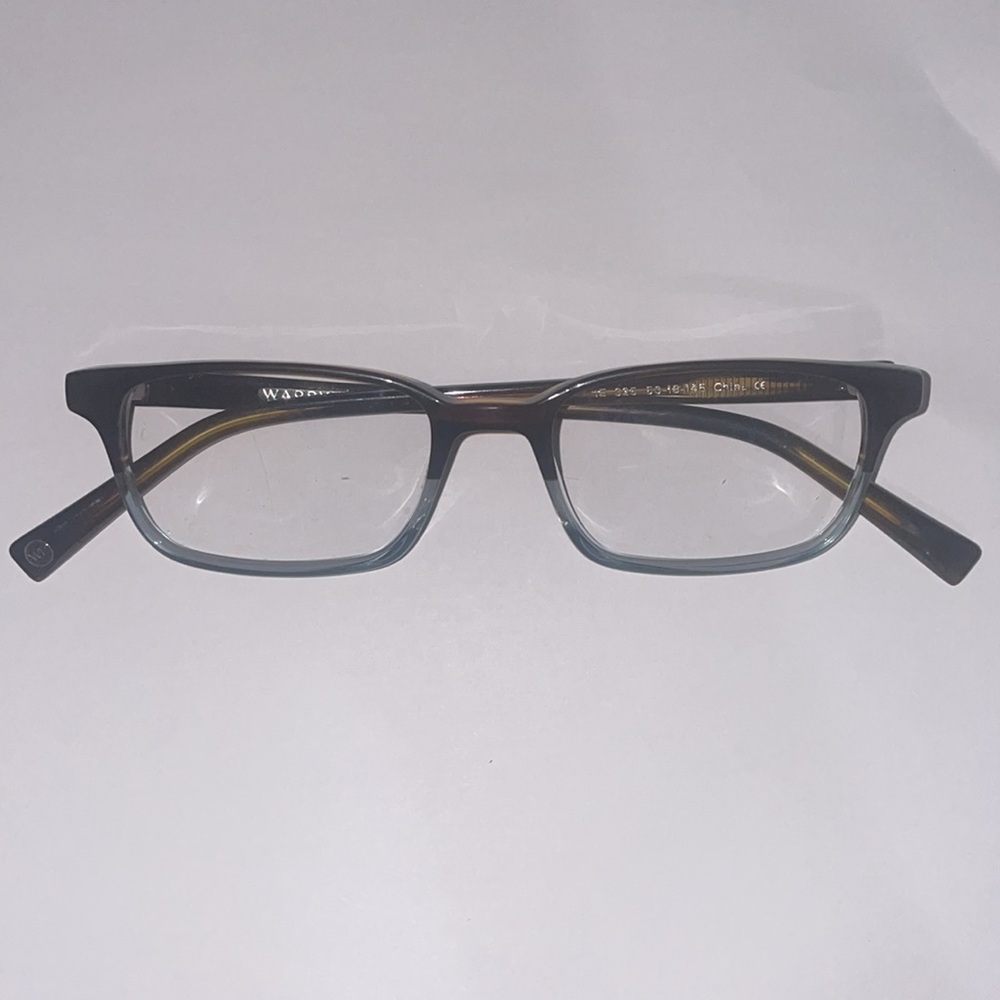 Warby Parker Wilkie eastern bluebird fade
